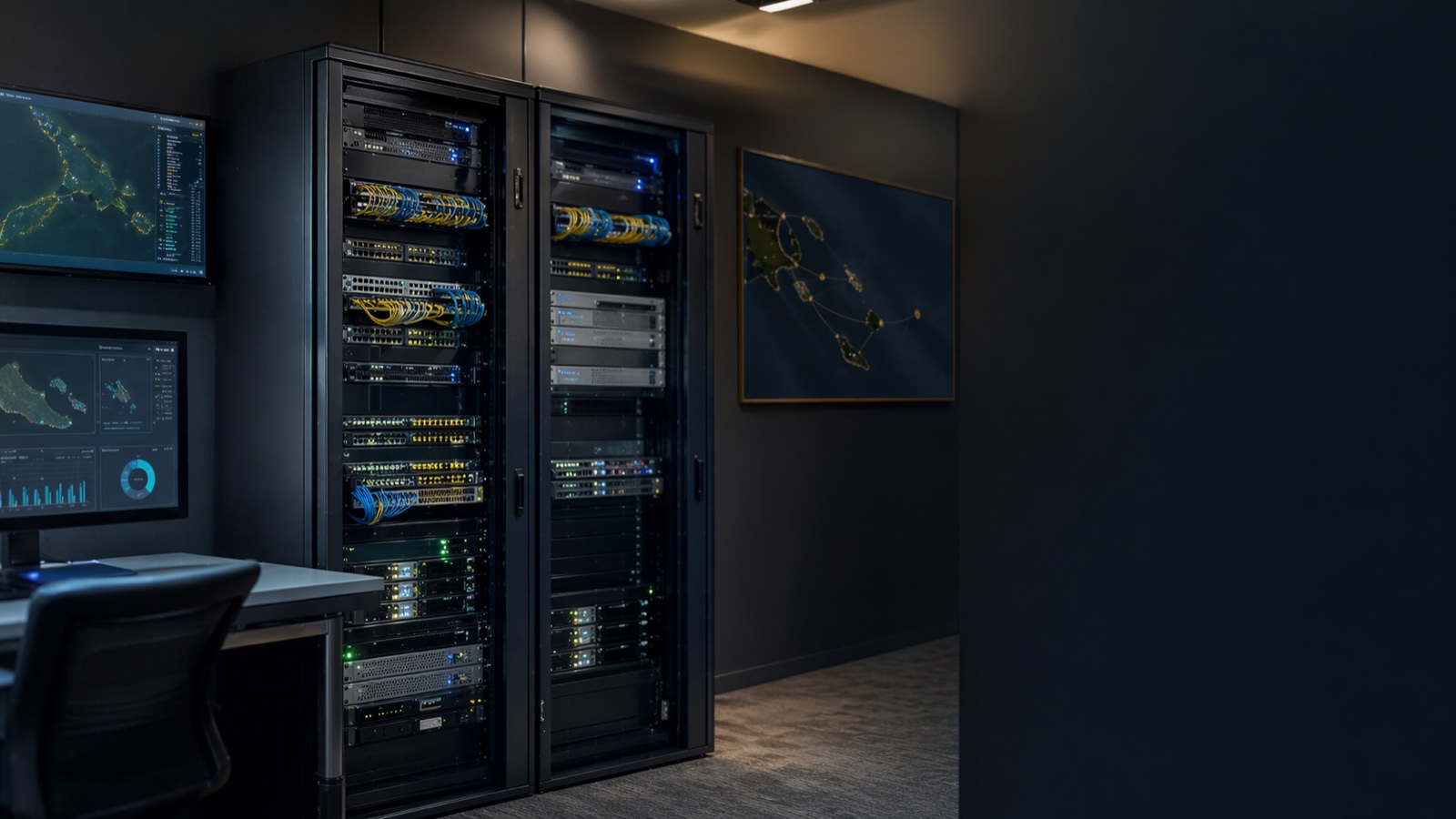 Compact operator core room for regional mobile service