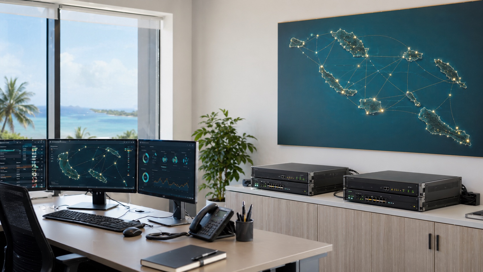 Pacific operator deployment footprint
